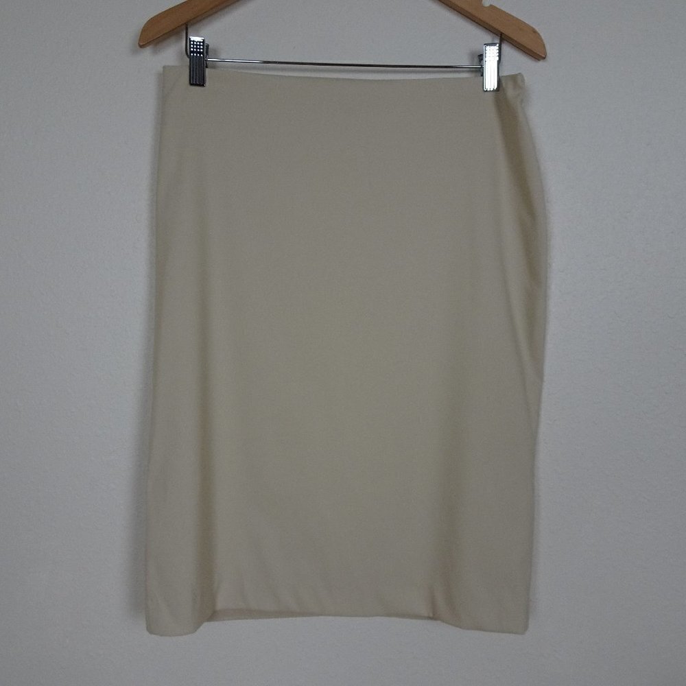 Chaps Pencil Skirt Women's Size 10 Beige Lined Career Office Work